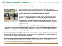 kaninchenzucht-frohburg.de Webseite Vorschau