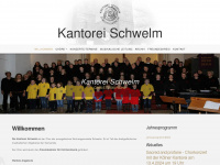 kantorei-schwelm.de Webseite Vorschau