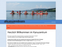 kanuzentrum.ch Webseite Vorschau