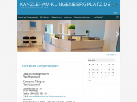 kanzlei-am-klingenbergplatz.de Webseite Vorschau