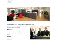 kanzlei-b9.ch Webseite Vorschau