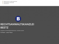 kanzlei-beetz.de Webseite Vorschau