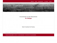 kanzlei-frantzen.de Webseite Vorschau