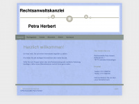 kanzlei-herbert.de Webseite Vorschau