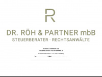 roeh-partner.de Webseite Vorschau