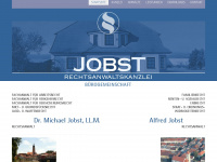 kanzlei-jobst.de Webseite Vorschau