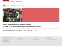 kanzlei-kasernenplatz.ch Webseite Vorschau