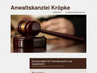 kanzlei-kroepke.de Webseite Vorschau