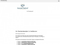 kanzlei-niehof.de Webseite Vorschau