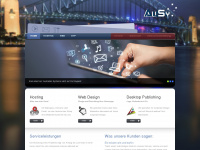 ausy.biz Webseite Vorschau