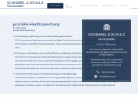 kanzlei-sch.de Webseite Vorschau