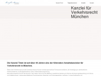 kanzlei-timm.de Webseite Vorschau