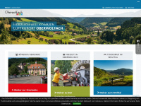 oberwolfach.de Webseite Vorschau