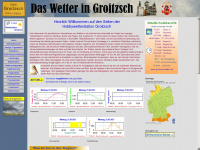 groitzsch-wetter.de Webseite Vorschau