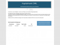 kapitalmarkt-owl.de Webseite Vorschau