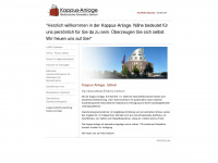 kappus-anlage.de Webseite Vorschau