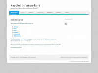 kappler.ch Webseite Vorschau