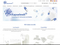 kapselwelt.de Webseite Vorschau