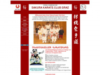 karate-at-graz.at Webseite Vorschau