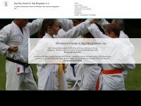 karate-bza.de Webseite Vorschau