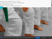 karate-mattsee.at Webseite Vorschau