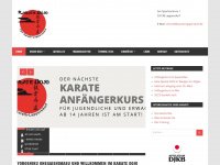 karate-lappersdorf.de Webseite Vorschau