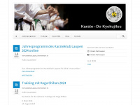 karate-laupen.ch Webseite Vorschau