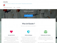 karate-poing.de Webseite Vorschau