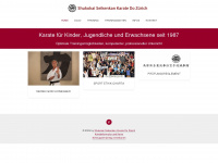 karate-zuerich.ch Webseite Vorschau