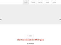 karateclub-oftringen.ch Webseite Vorschau