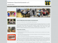 karbenergeschichtsverein.de Webseite Vorschau