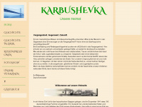 karbushevka.de Webseite Vorschau