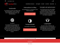 kardanbike.ch Webseite Vorschau