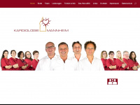 kardiologie-mannheim.de Webseite Vorschau