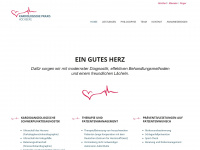 kardiologie-hoechberg.de Webseite Vorschau
