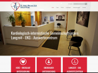 kardiologie-schwandorf.de Webseite Vorschau