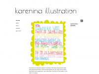 karenina-illustration.de Webseite Vorschau