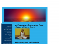 karin-ayuryoga.ch Webseite Vorschau