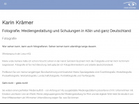 karin-kraemer.de Webseite Vorschau