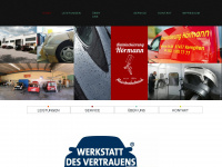 autolackierung-hoermann.de Webseite Vorschau