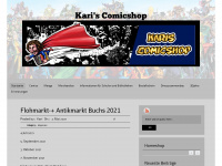 karis-comicshop.ch Webseite Vorschau