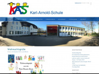 karl-arnold-schule.de Webseite Vorschau