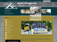 karl-fingerle.de Webseite Vorschau
