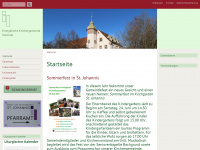 karlstadt-evangelisch.de Webseite Vorschau