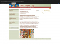 karma-samphel-ling.at Webseite Vorschau