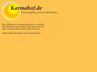 karma-urlaub.de Webseite Vorschau