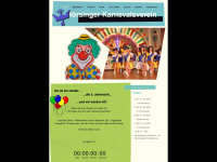 karneval-in-hoersingen.de Webseite Vorschau
