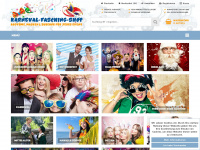 karneval-fasching-shop.de Webseite Vorschau