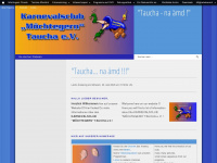 karnevalsclub-taucha.de Webseite Vorschau