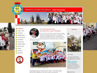 karnevalsverein-himmelfahrtsgarde.de Webseite Vorschau
